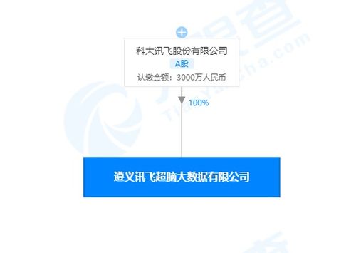 科大訊飛遵義大數據公司成立，注冊資本3000萬深耕數據處理服務